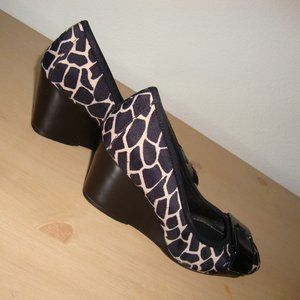 Wedge Heels Leopard Print